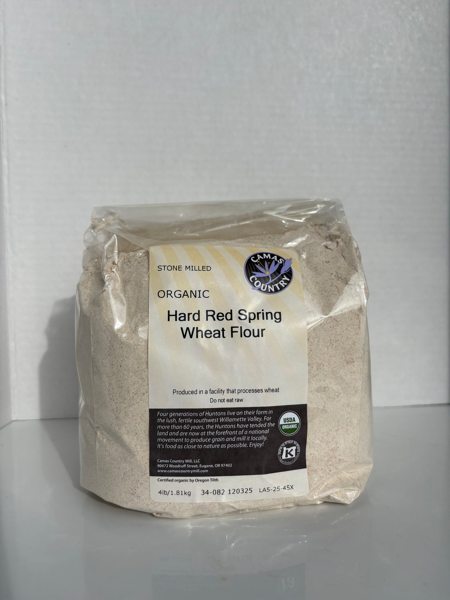 Organic Hard Red Spring Wheat Flour (4 lbs)