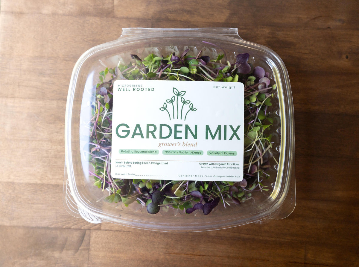 Organic Garden Mix Microgreens (2 oz)
