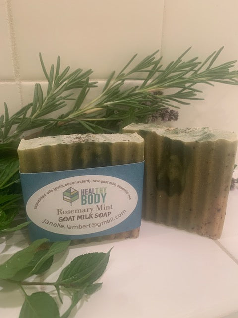 Goat Milk Soap- Rosemary Mint