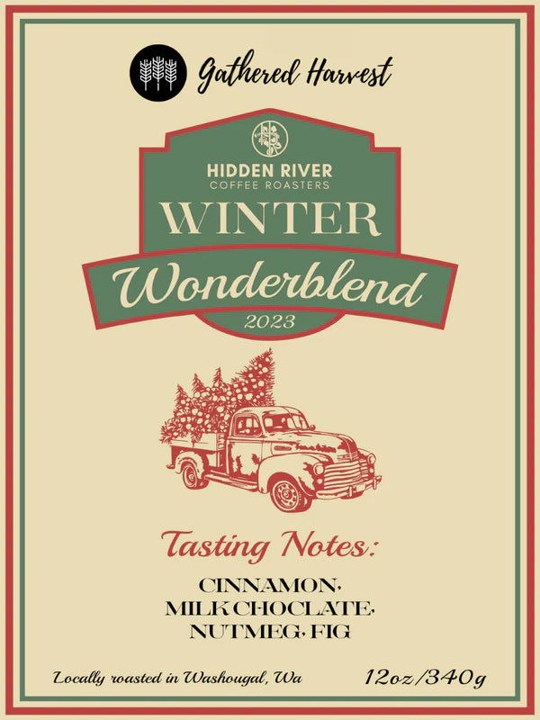 Hidden River Coffee Roasters- Winter Wonderblend (12oz)