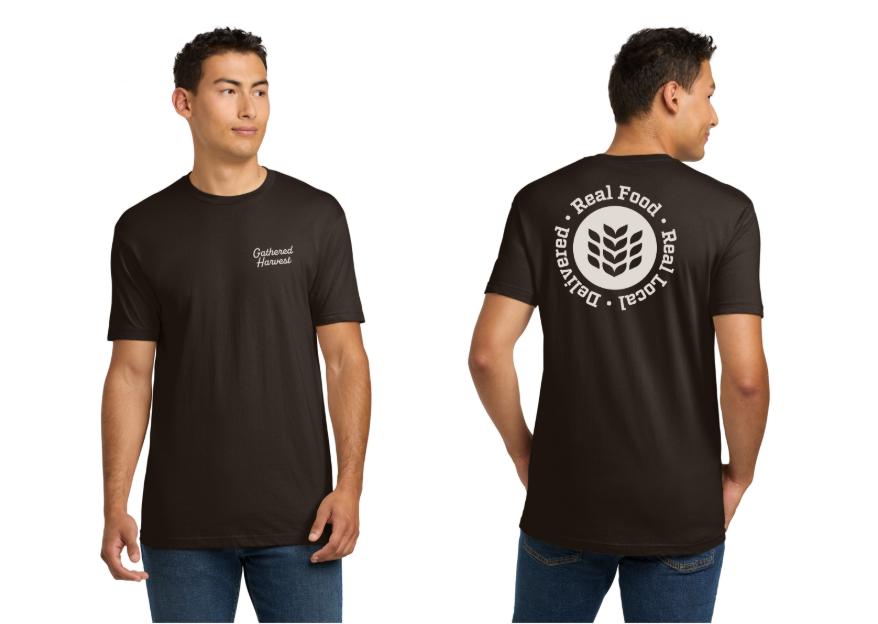 Gathered Harvest Shirt (Brown-Large)