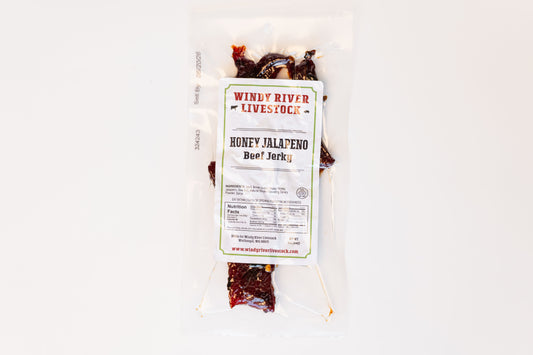 Honey Jalapeno Beef Jerky (3oz)
