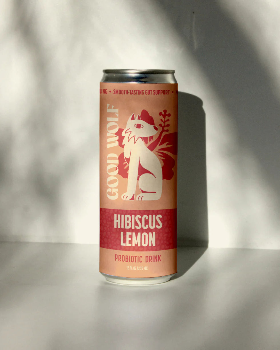Hibiscus Lemon Probiotic Refresher (single)