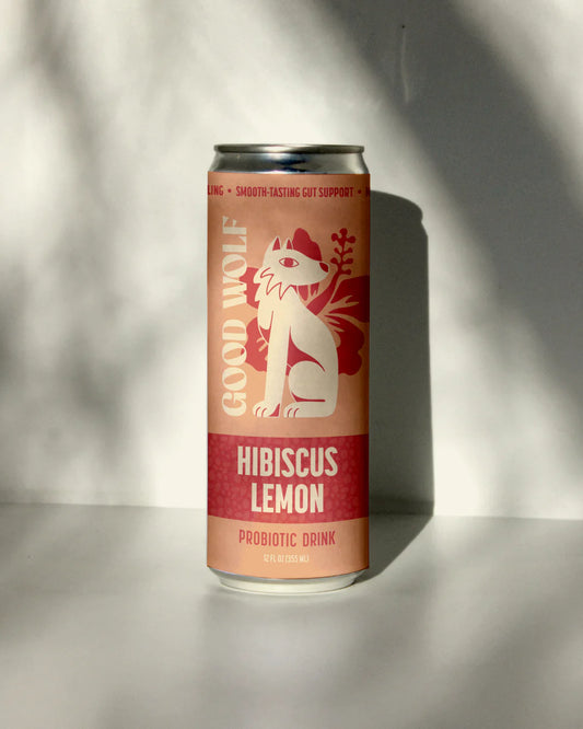 Hibiscus Lemon Probiotic Refresher (single)