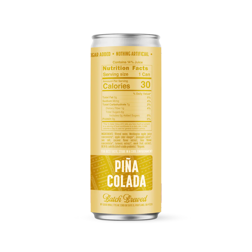 Piña Colada Probiotic Refresher (single)