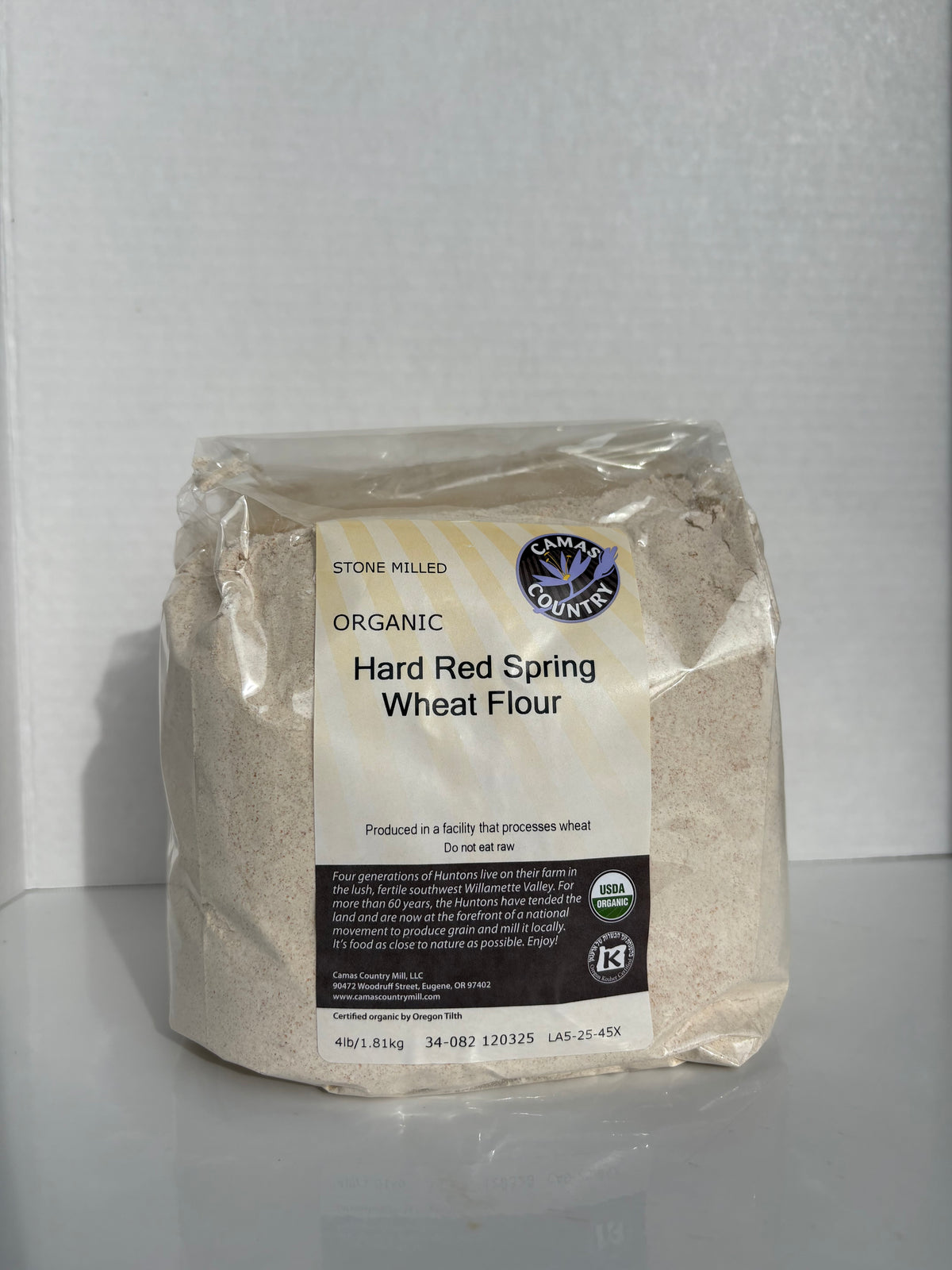 Spring Flour Row Organic Hard Red Spring Wheat Flour (4 lbs) – Gathered Harvest