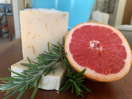 Goat Milk Soap- Grapefruit Rosemary