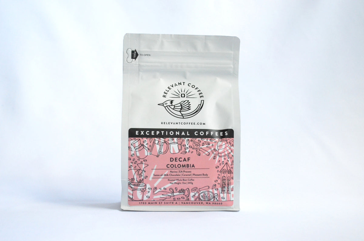 Relevant Coffee- Decaf Colombia (12oz)