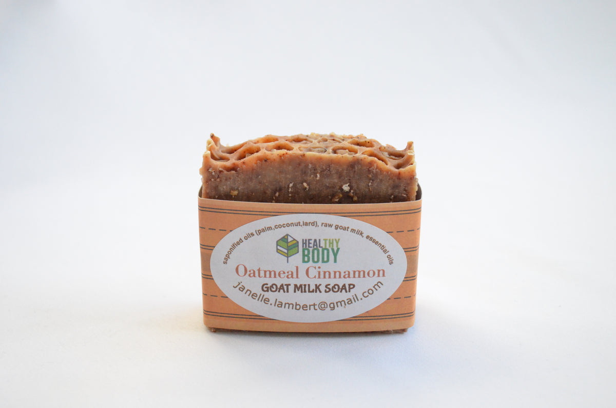 Goat Milk Soap- Oatmeal Cinnamon