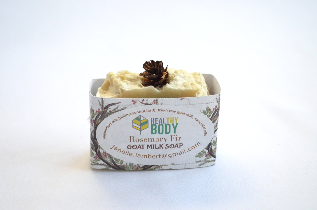 Goat Milk Soap- Rosemary Fir