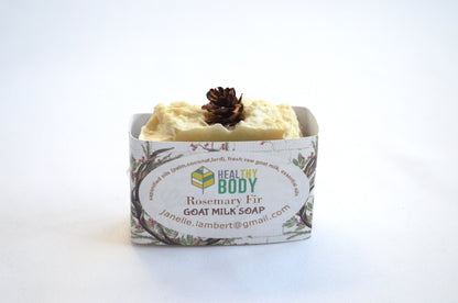 Goat Milk Soap- Rosemary Fir