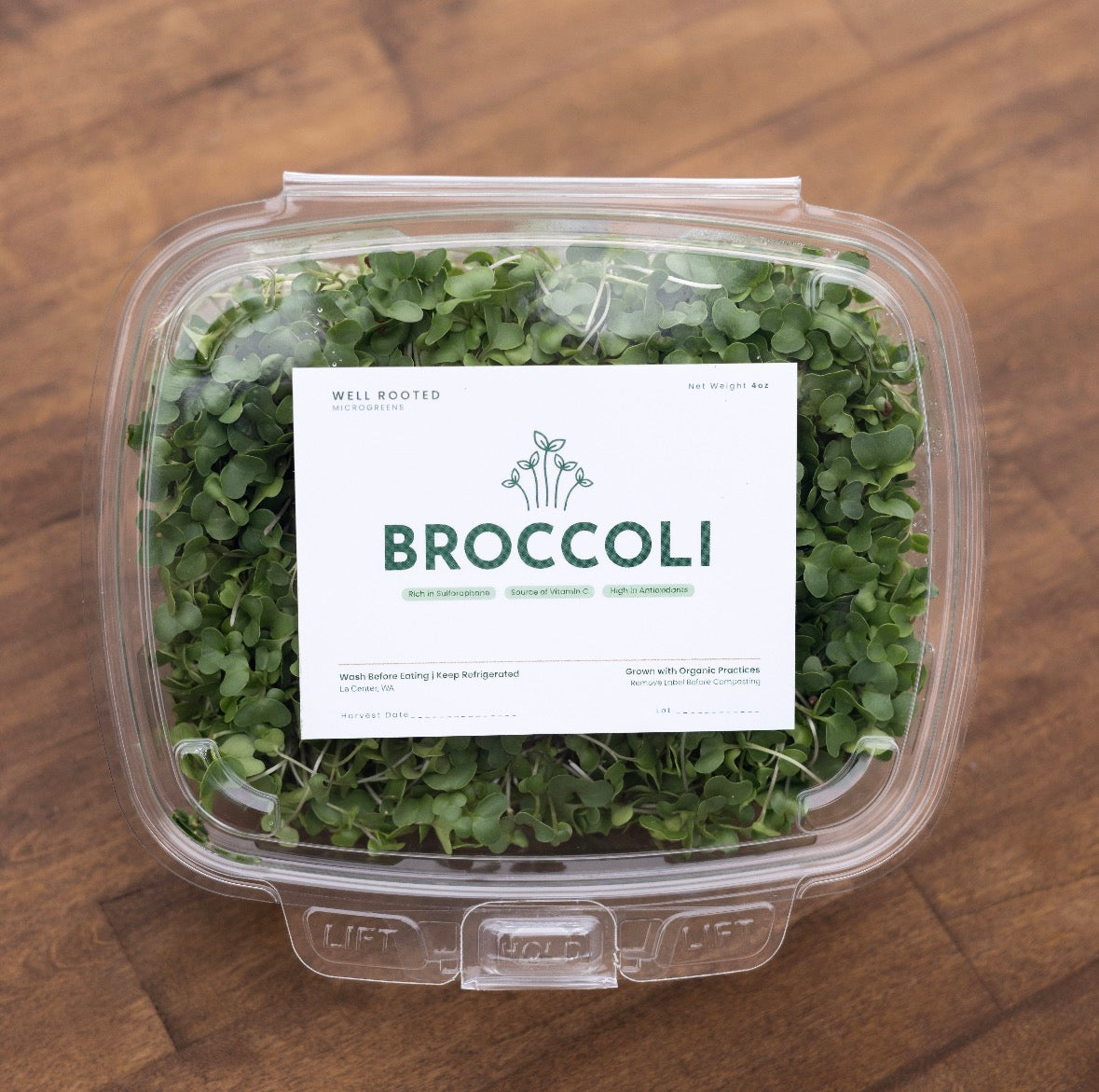 Organic Broccoli Microgreens (2 oz) [[coming soon]]