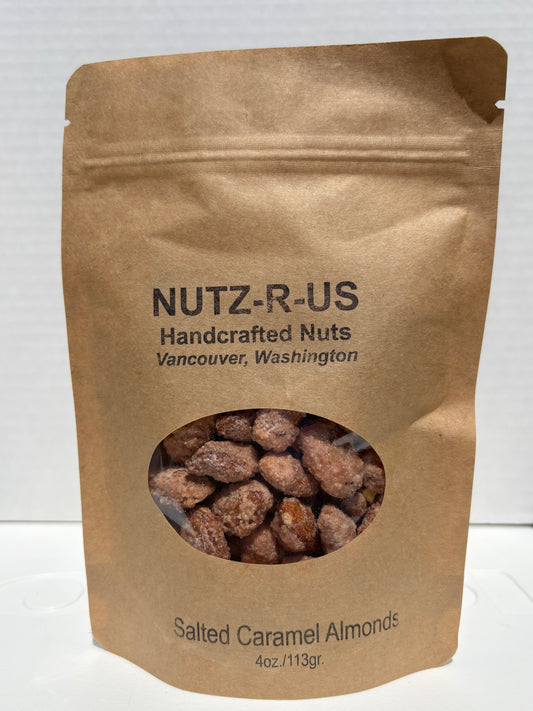Salted Caramel Almonds (4 oz)