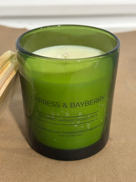 Cypress & Bayberry Candle (9oz)