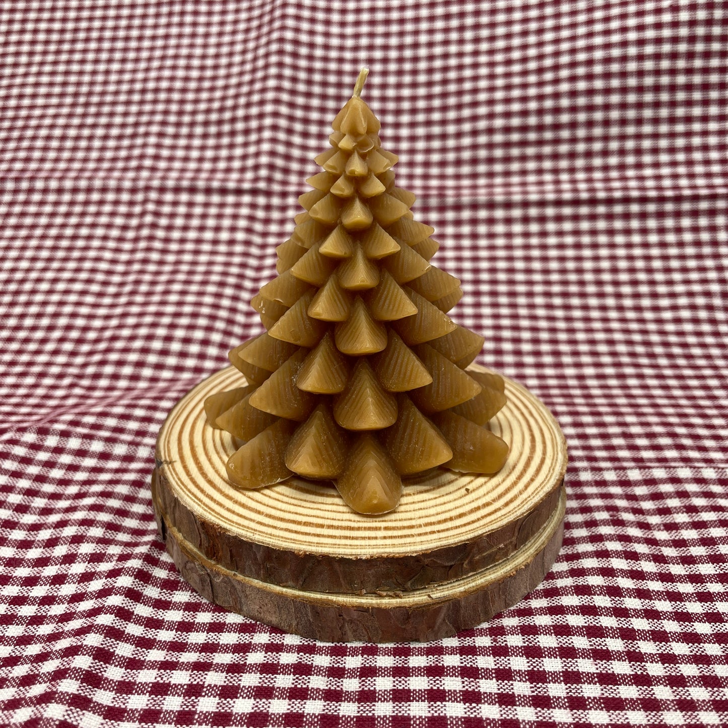 Beeswax Candle- Tree 2