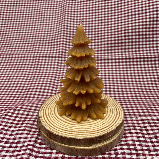 Beeswax Candle- Tree 3