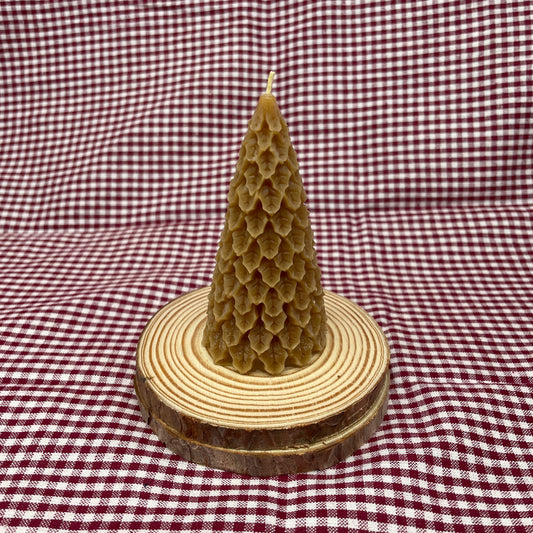 Beeswax Candle- Tree 1