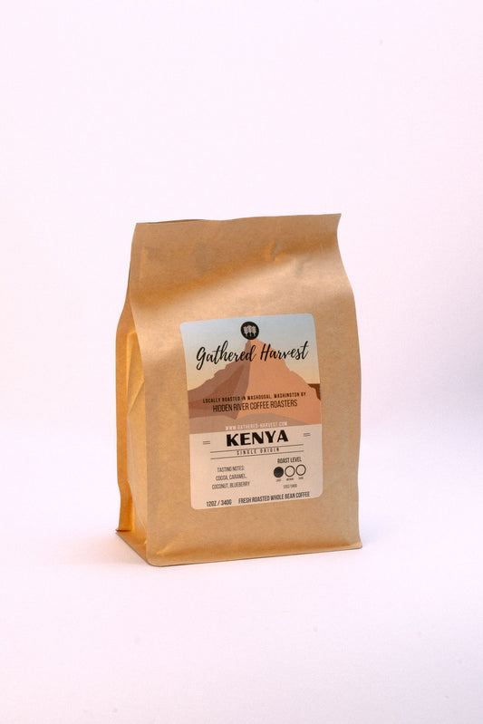 Whole Bean Coffee - Kenya (Light Roast)