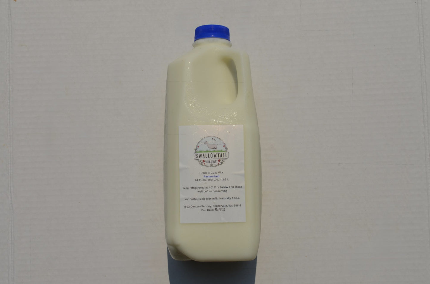 Goat Milk- Raw (1/2 gal)