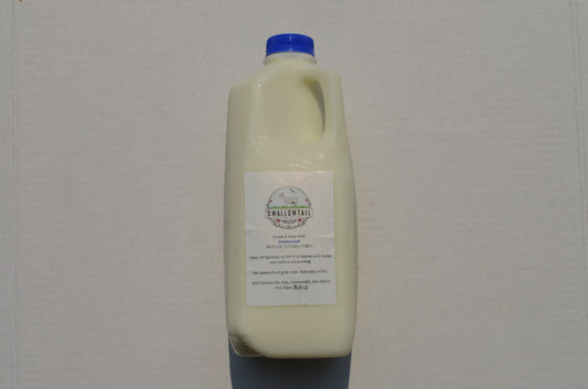 Goat Milk- Pasteurized (1/2 gal)