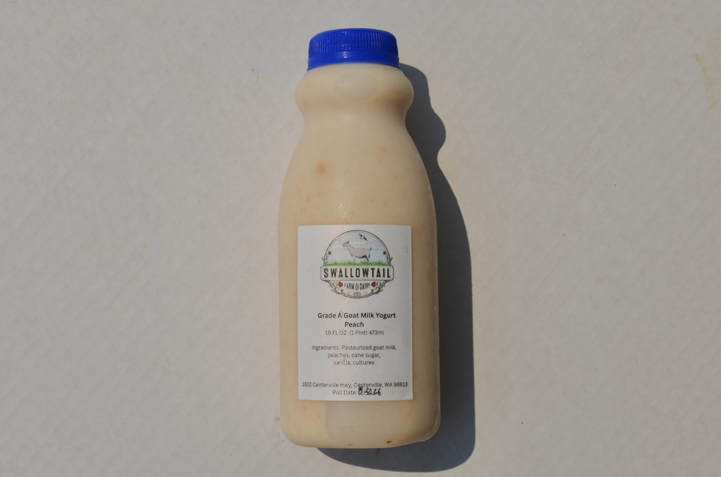 Goat Milk Yogurt- Peach (Pint)