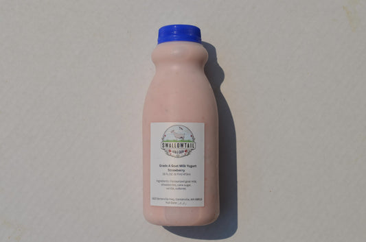 Goat Milk Yogurt- Strawberry (Pint)